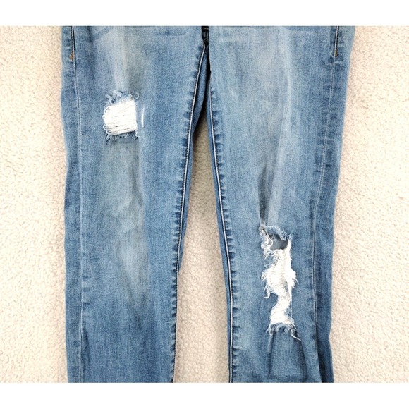 STS BLUE Taylor Tomboy Distressed Blue Denim Jeans Womens Size 24 - Picture 5 of 16